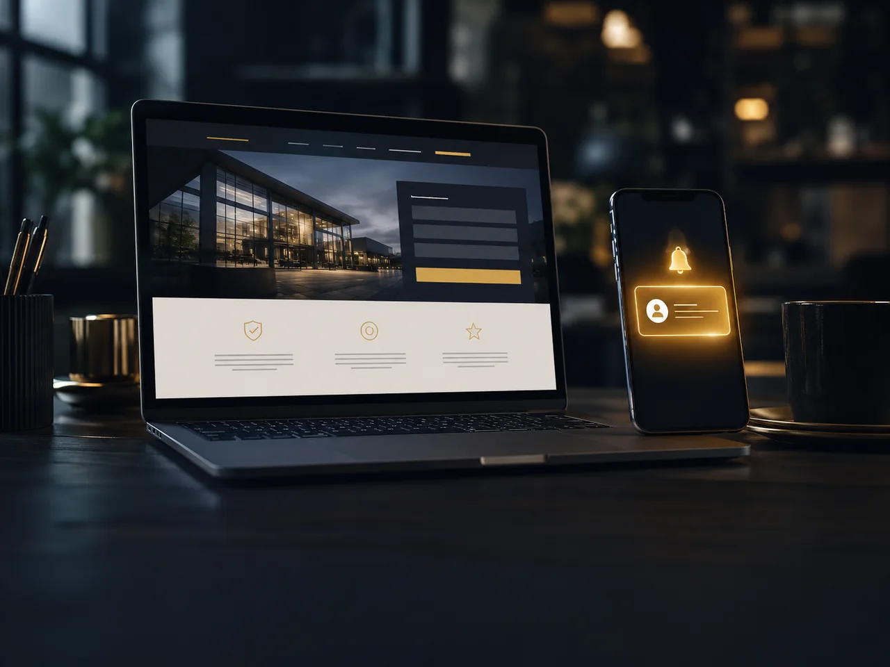 Schnelle, mobil optimierte Handwerker-Website, die Besucher zu Anfragen macht